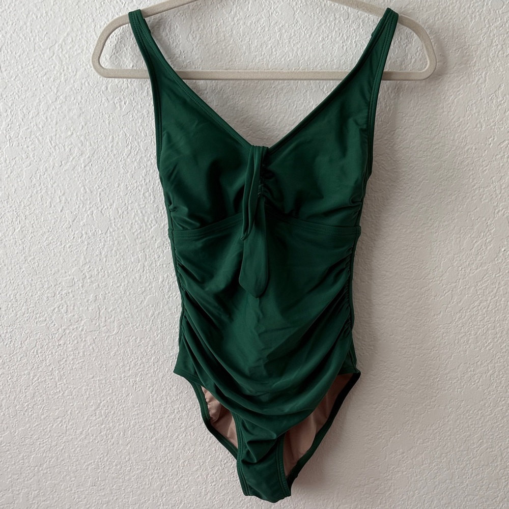 Kona Sol Green One Piece Swimsuit